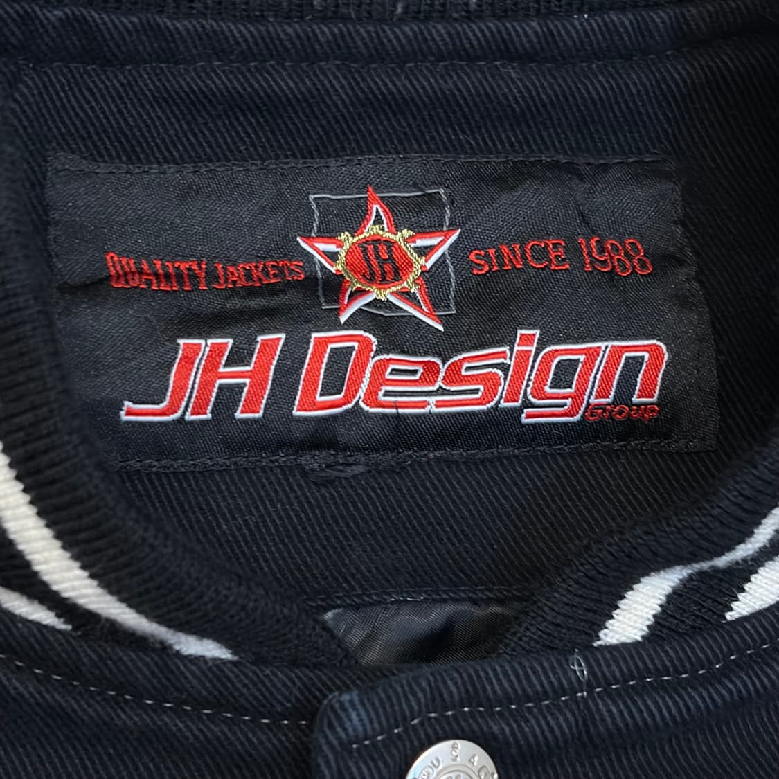 90s 미국 빈티지 제프헤밀턴 NHL 시카고 블랙호크스 우승 자켓 상품이미지6