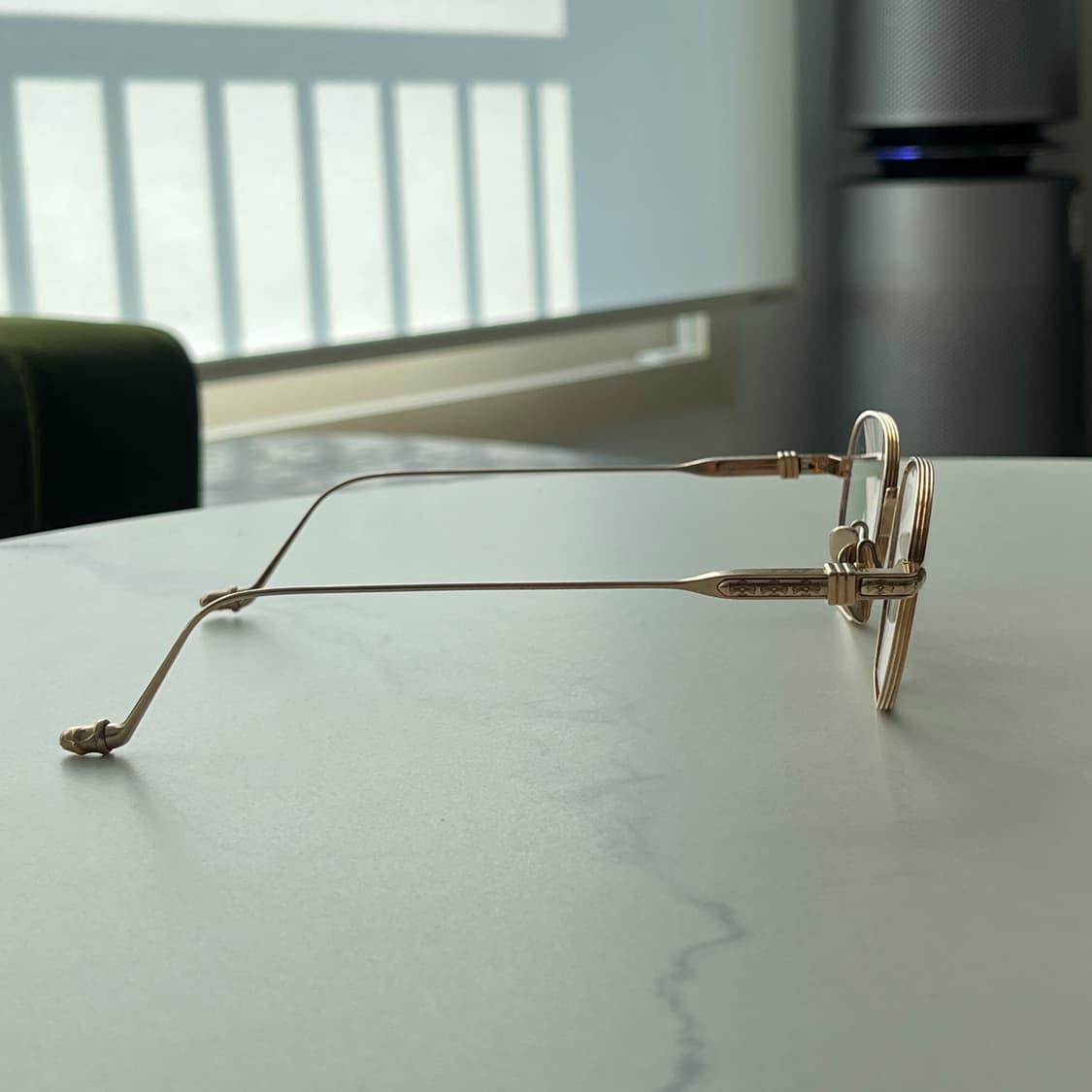 크롬하츠 안경 바질릭토리안 골드 상품이미지3