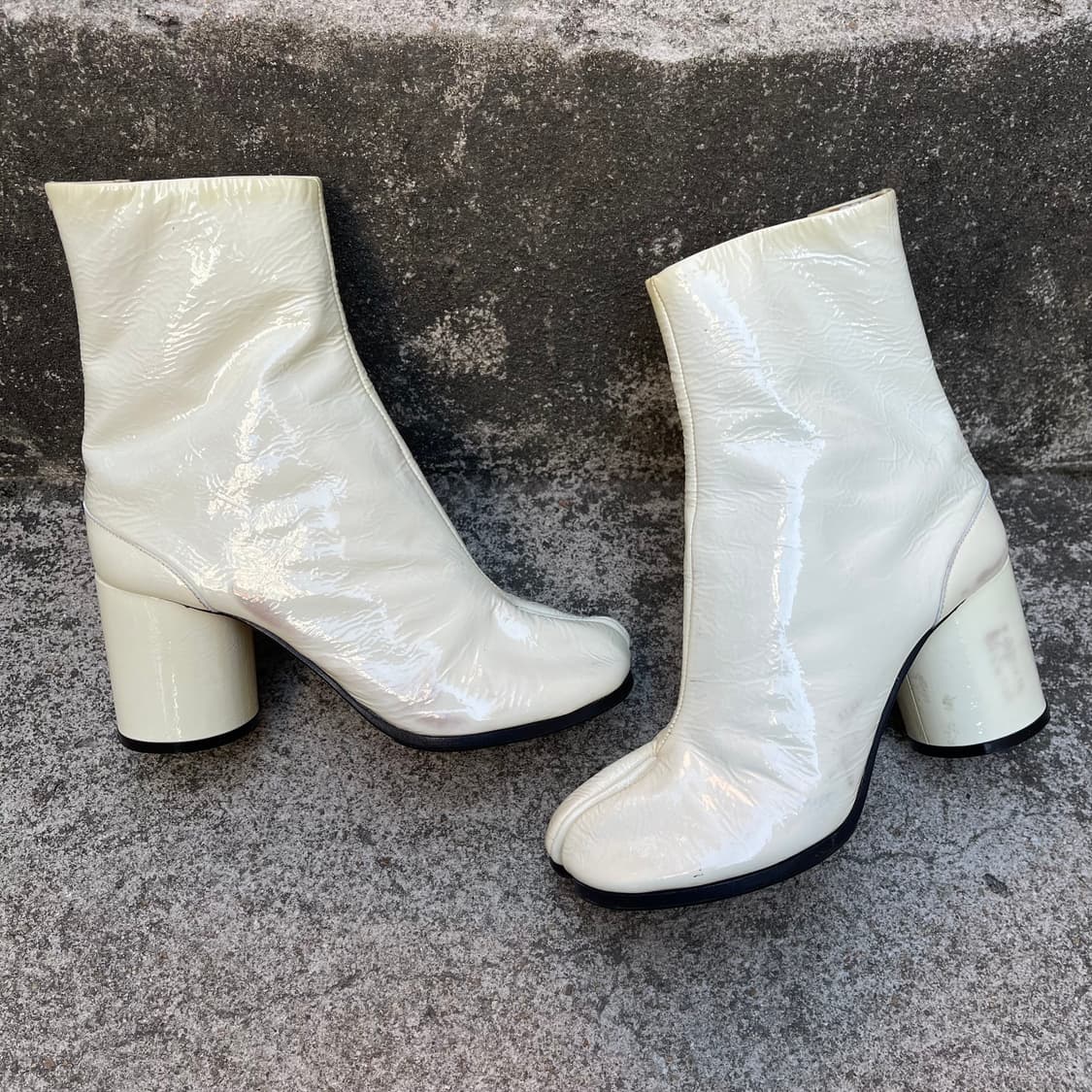 [36] Maison Margiela Patent Leather 타비부츠 상품이미지3