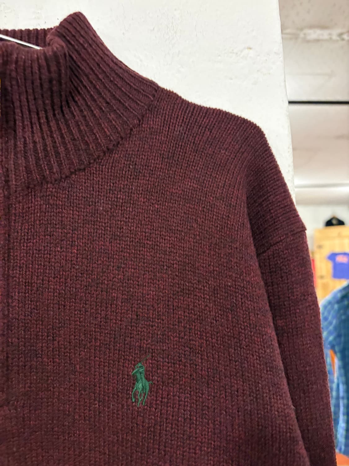 폴로 니트반집업 상품이미지2