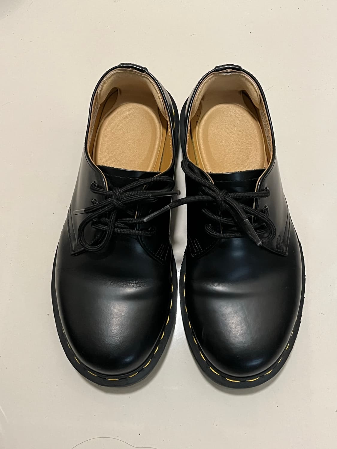 닥터마틴 1461 3홀 블랙 스무스 UK3 상품이미지2