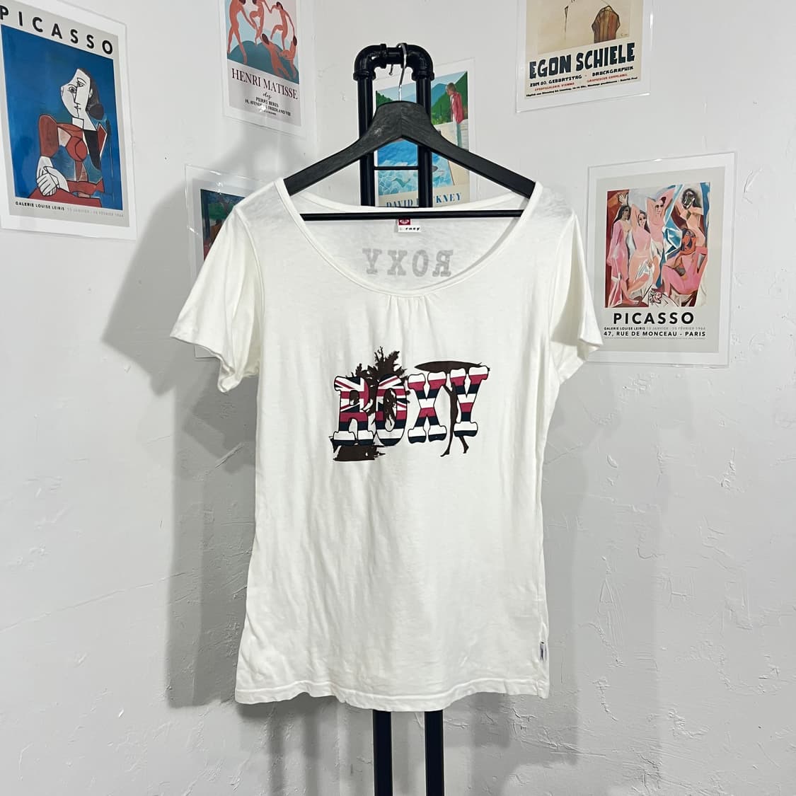 록시 프린팅 반팔 티셔츠 상품이미지2