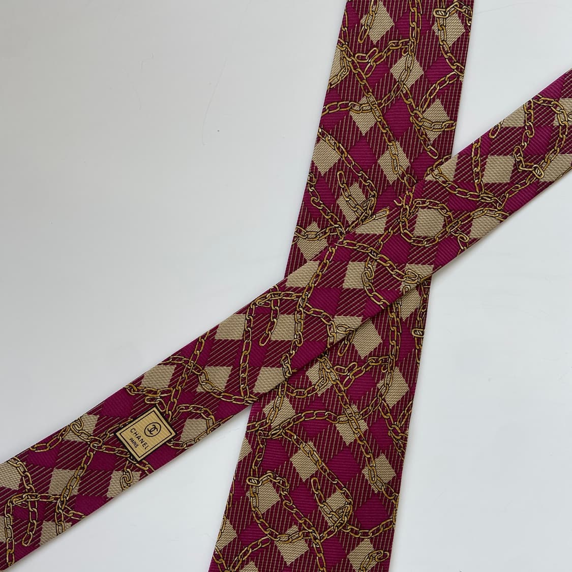 샤넬(CHANEL) 명품 정품 넥타이 상품이미지4