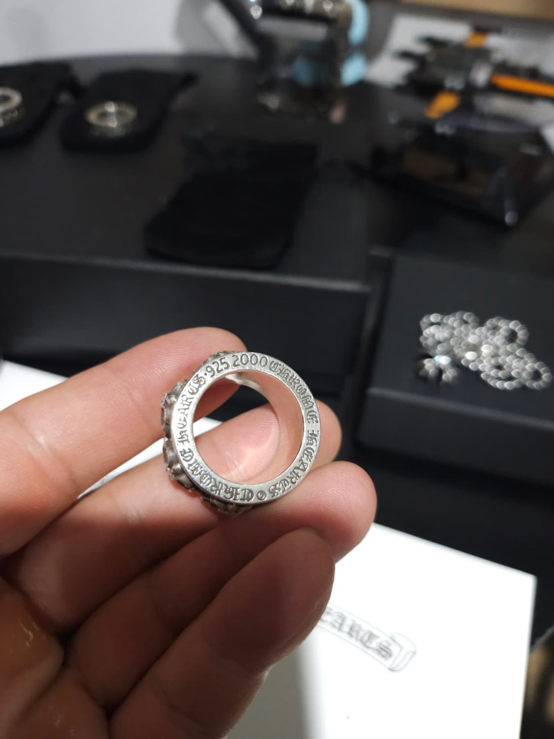 크롬하츠 BS플레어 스피너링 정품 상품이미지5