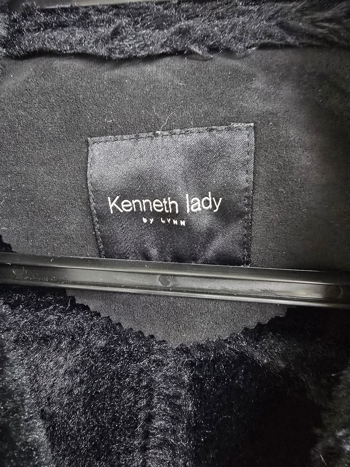 케네스레이디 블랙 무스탕 자켓 (1765) 상품이미지3