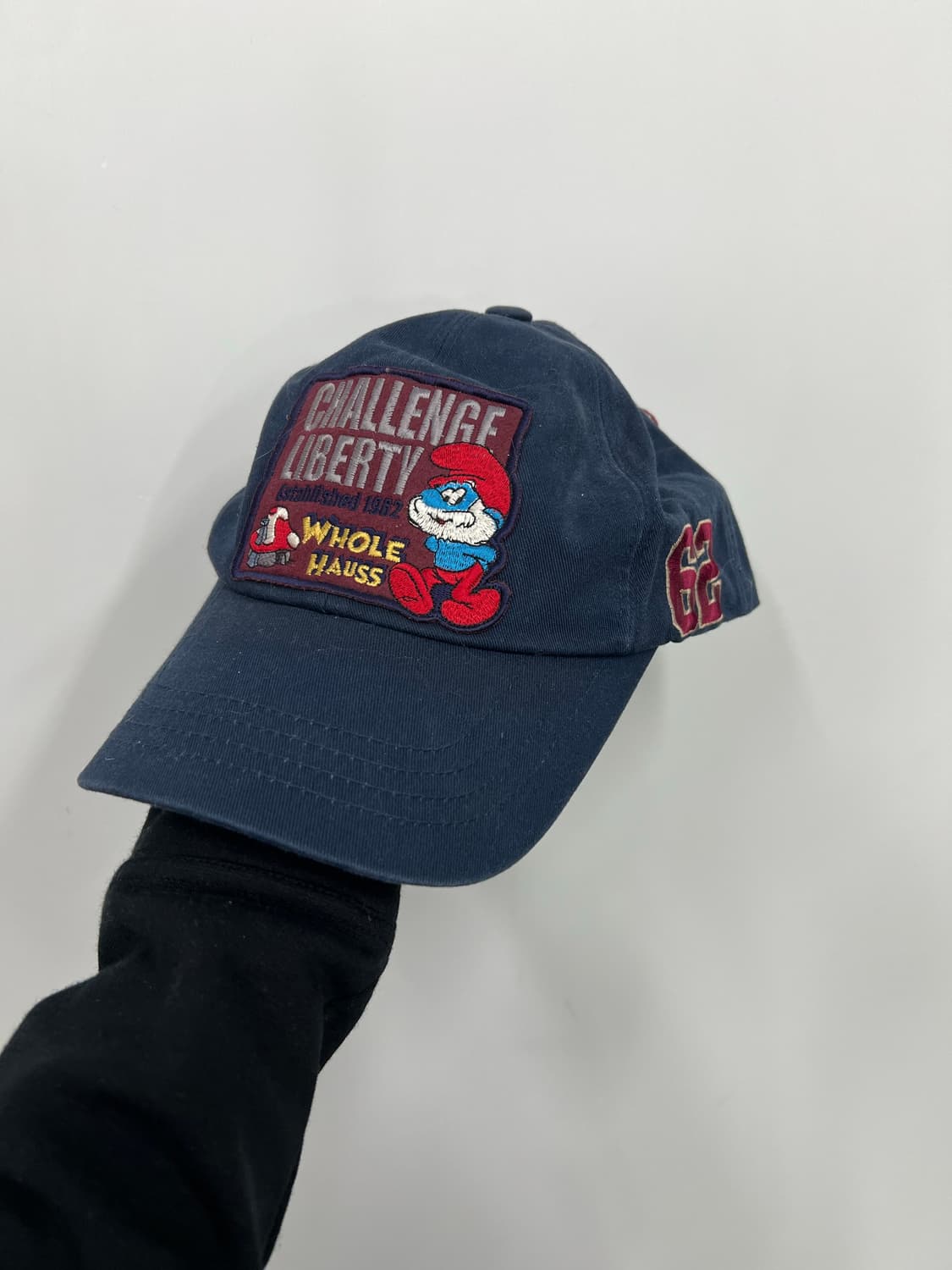 스머프 자수 모자 상품이미지1