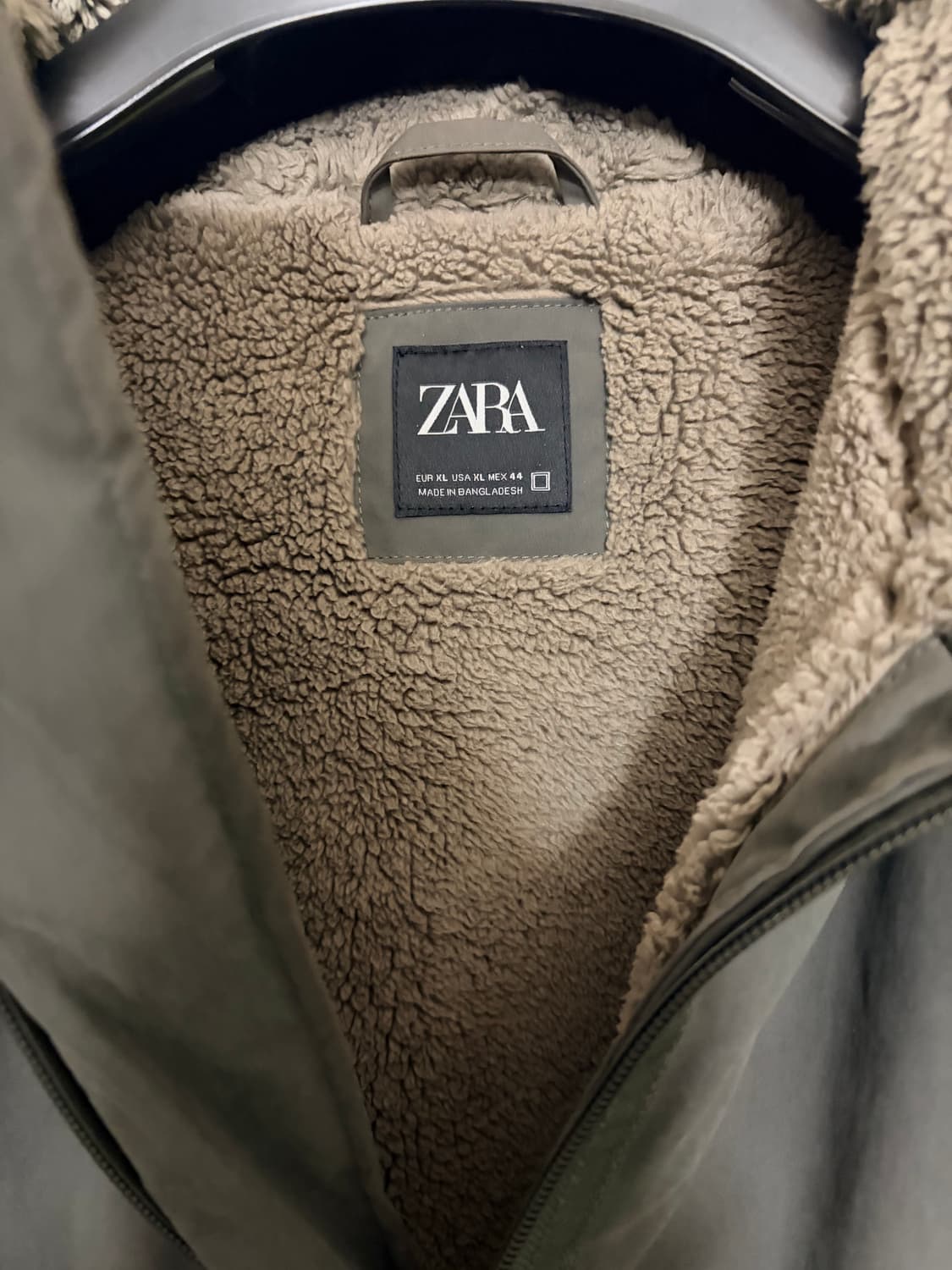 자라 야상 파카 상품이미지2