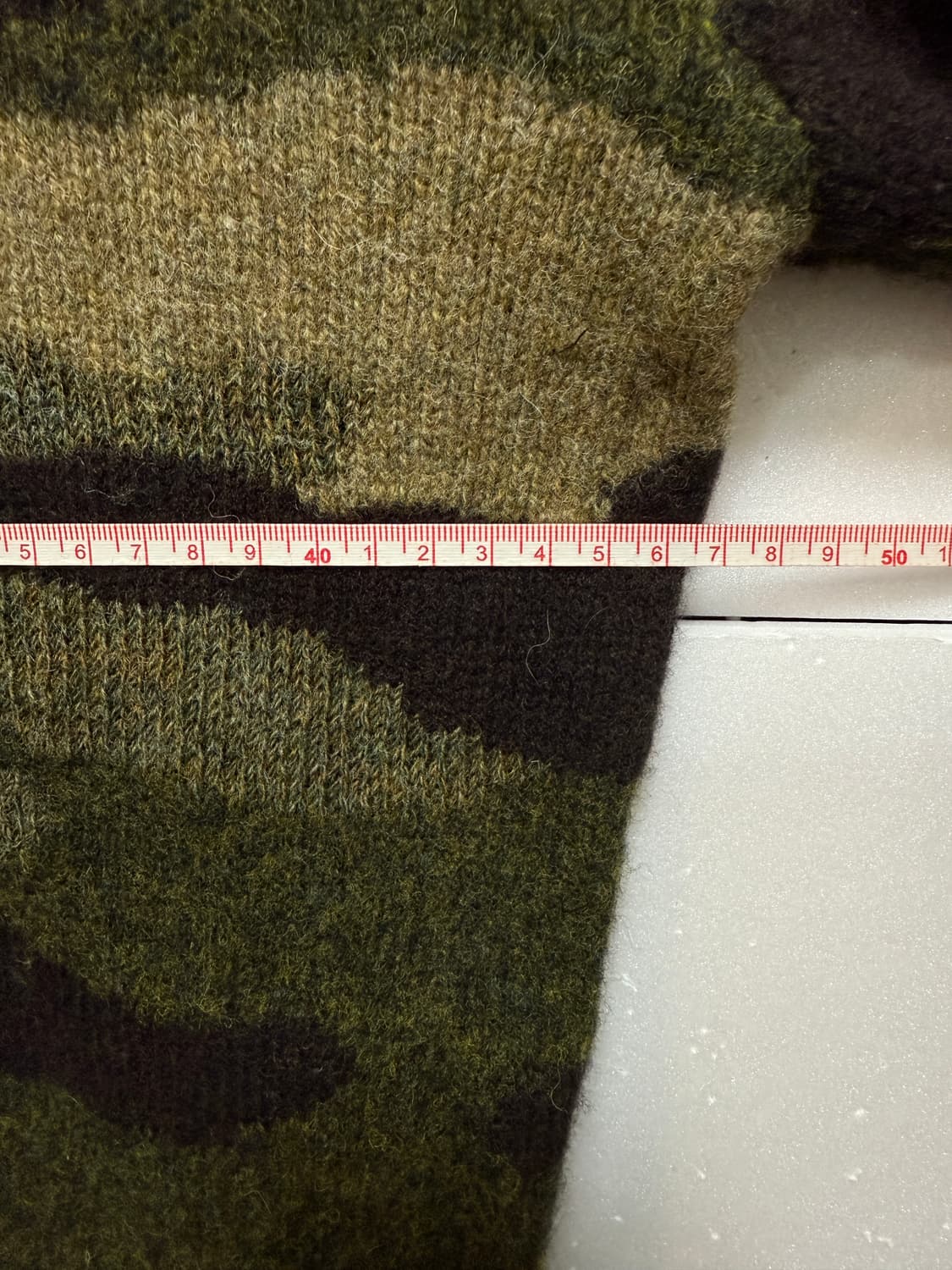 폴로 랄프로렌 엘보패치 카모플라쥬 울 니트 XS 상품이미지8