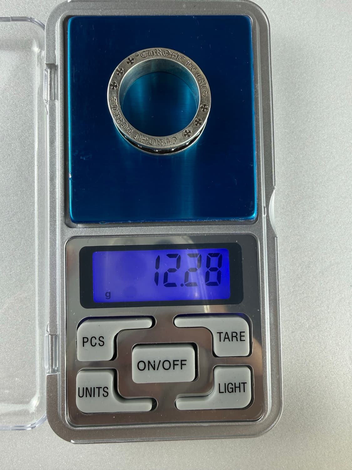 크롬하츠 미니플러스링 국내21호 급처 상품이미지2