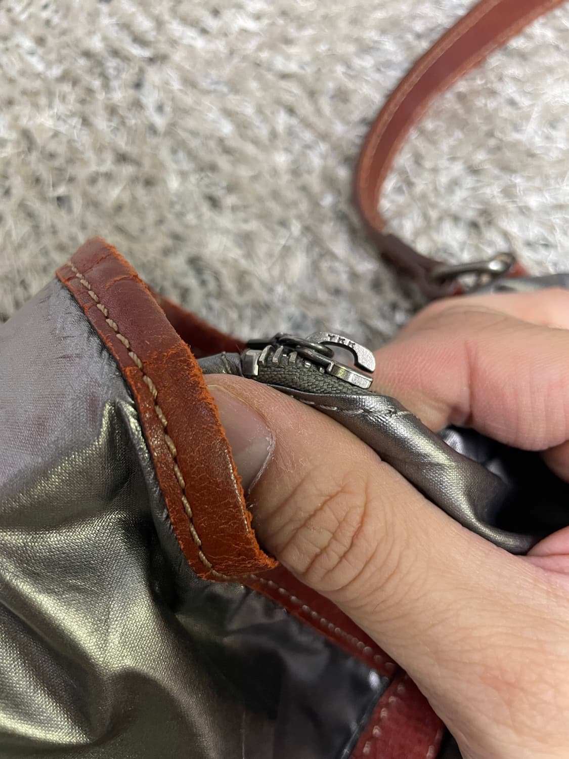 이태리 고급 리몬타 원단 토트백 상품이미지4