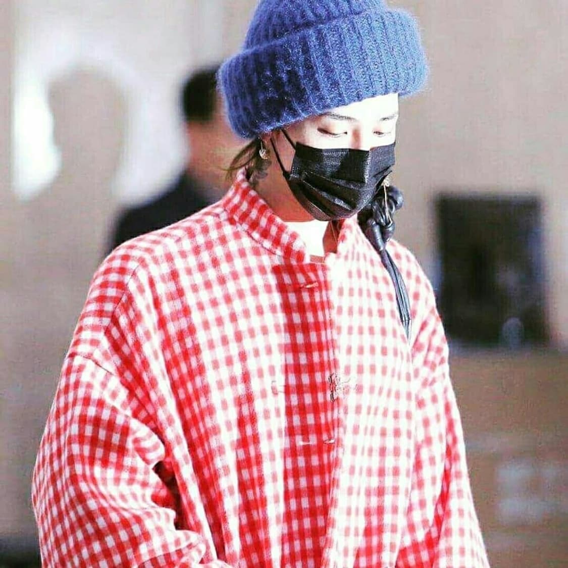 [F] Tak Ori 탁오리 모헤어 비니 지드래곤 착용 상품이미지3