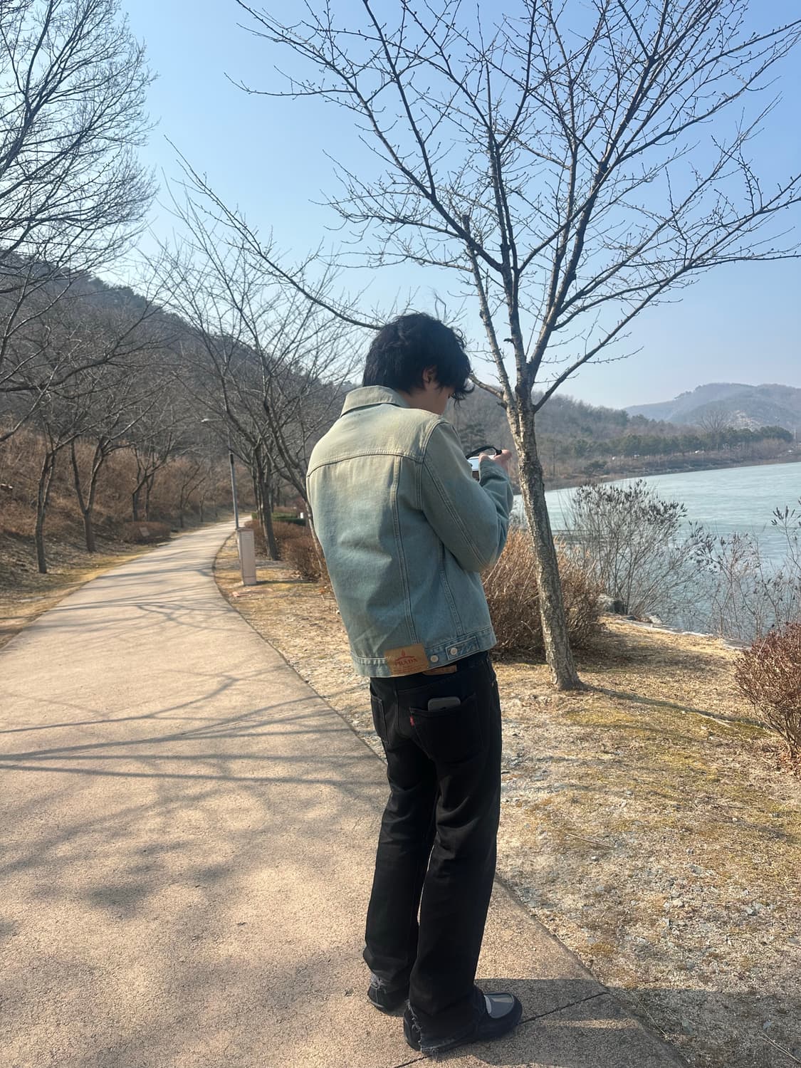 23SS Prada Denim Jacket 상품이미지8