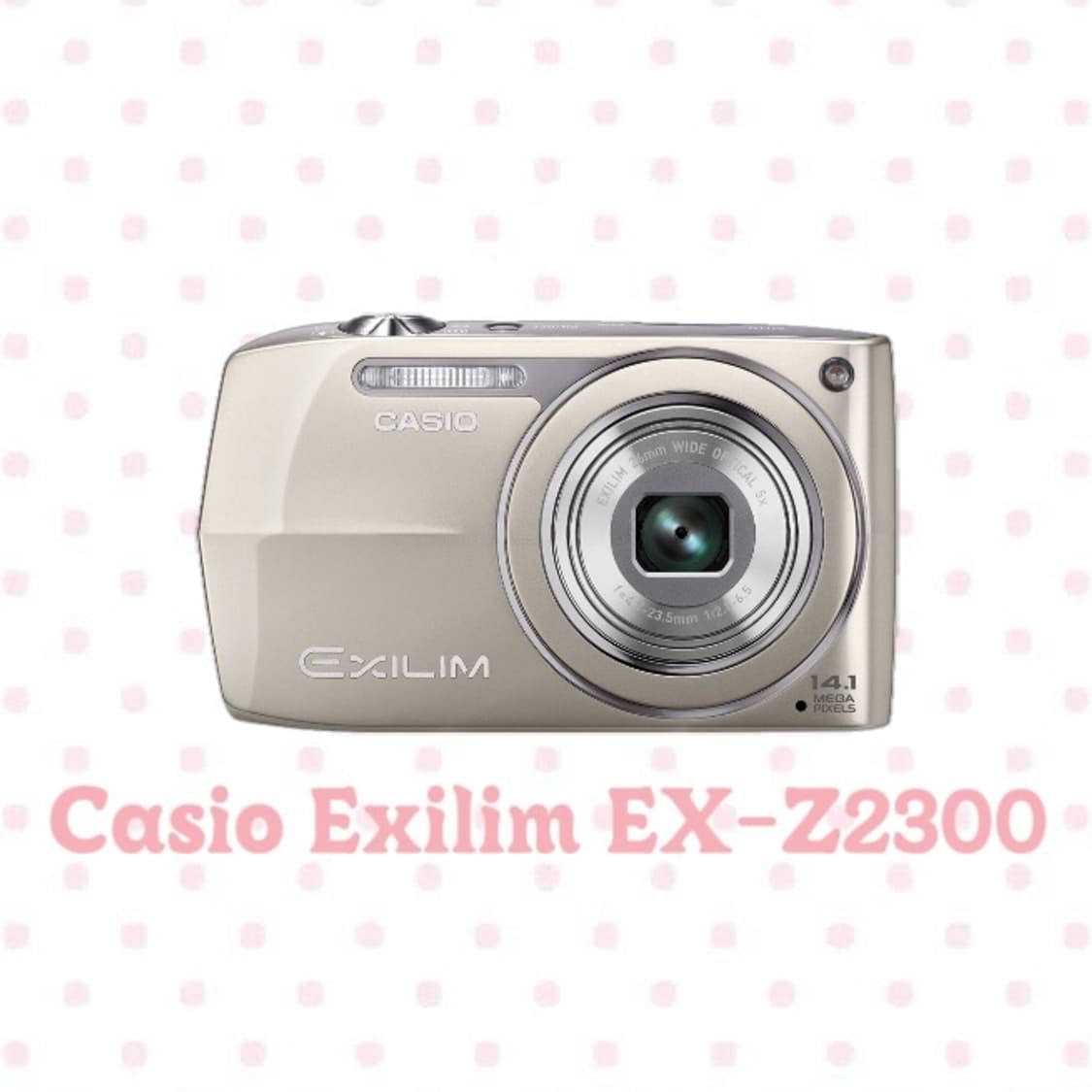 [한국어🍀/작례⭕️] 카시오 엑슬림 EX-Z2300 디지털 카메라 디카 상품이미지1