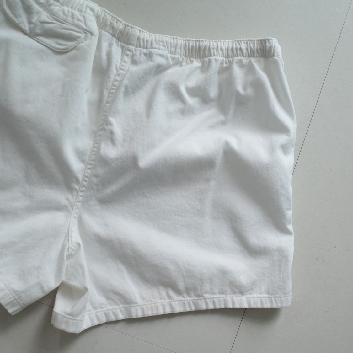 90s 폴로 랄프로렌  프렙스터 MADE IN USA 화이트 반바지 XL 상품이미지9