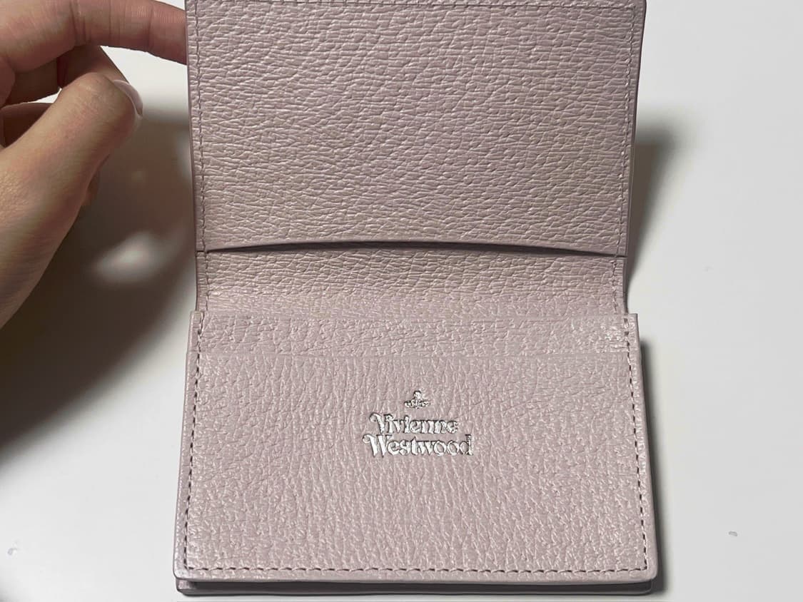 비비안웨스트우드 핑크 은장 지갑 상품이미지2