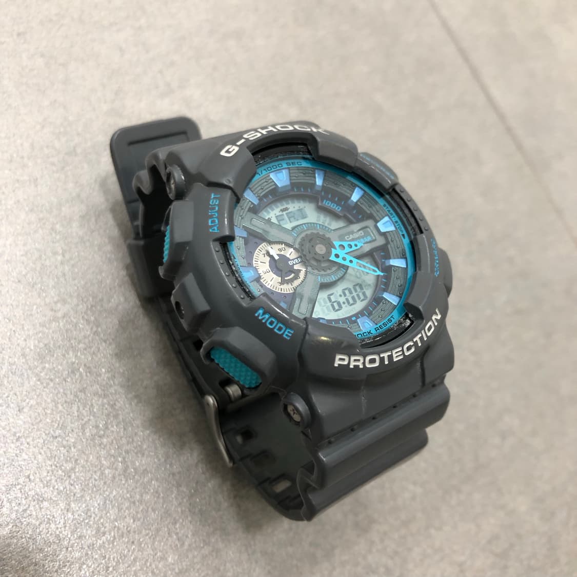 G-shock 지샥 카시오 그레이블루 시계 상품이미지2