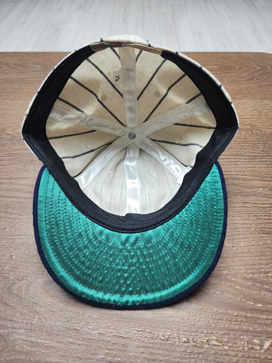 이벳필드 USA라인 핀스트라이프 울 볼캡 상품이미지4