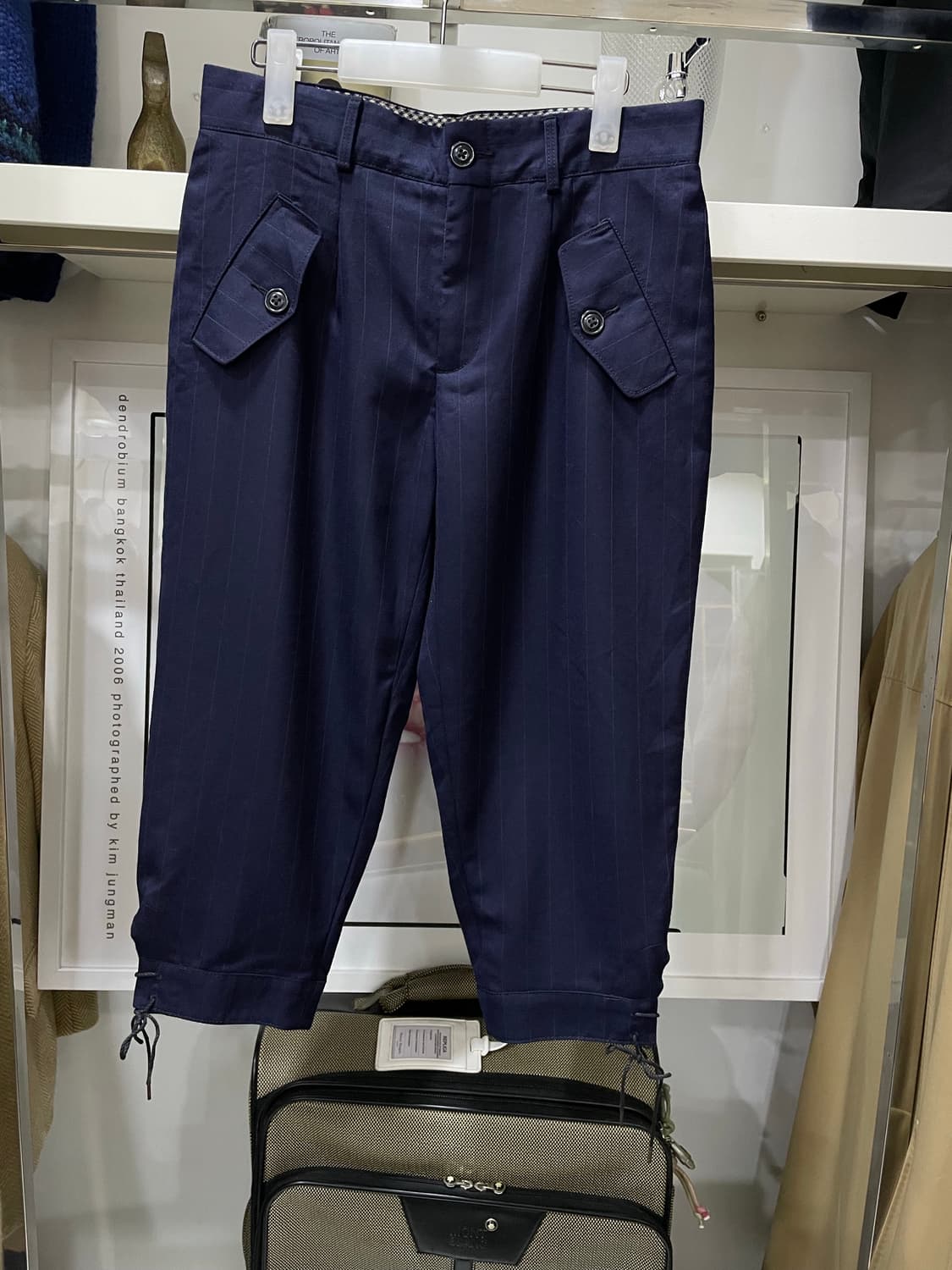 폴로진스컴퍼니/네이비 7부슬랙스(26~27“) 상품이미지1