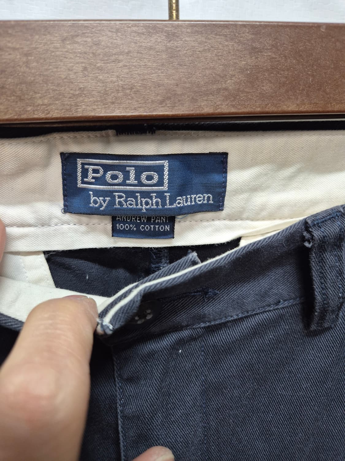 폴로 치노 팬츠 네이비 상품이미지2