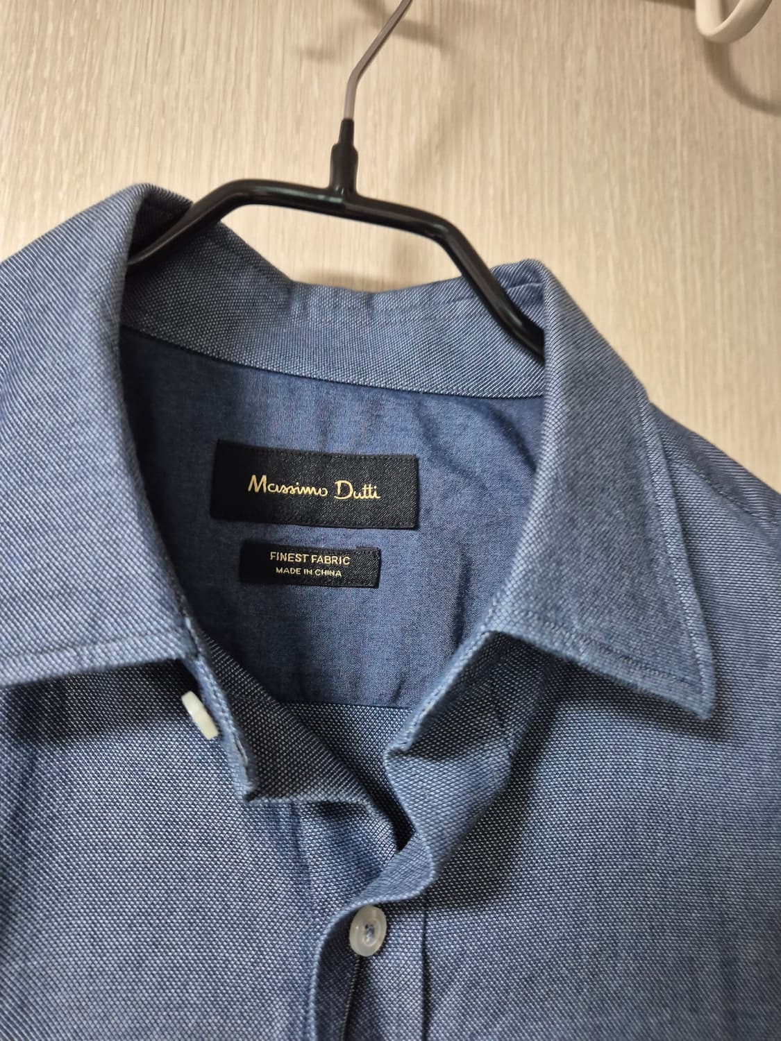 (새제품) 마시모두띠 남성 셔츠 블루 M  상품이미지3