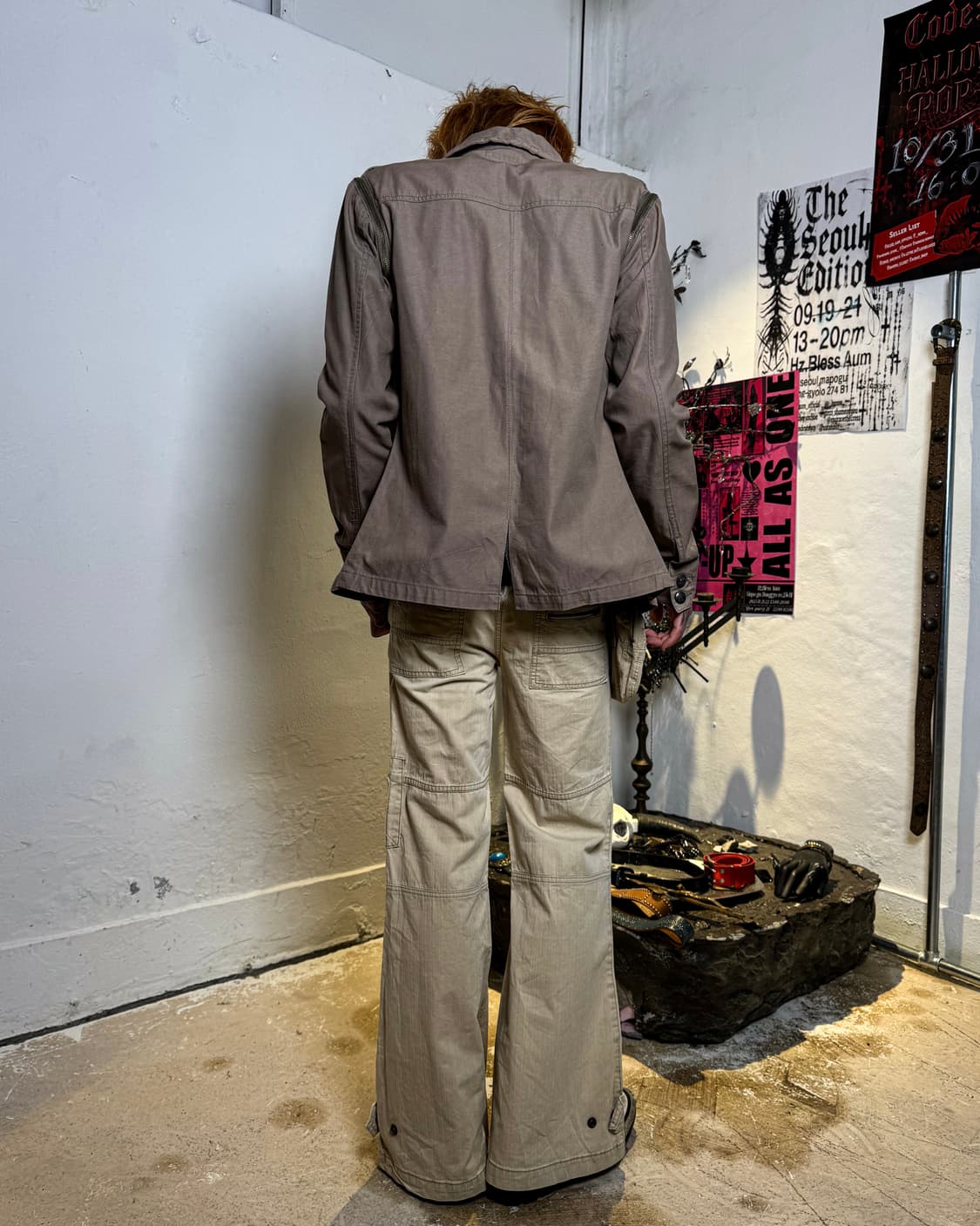 Utility Cargo Pocket flare pants 상품이미지4