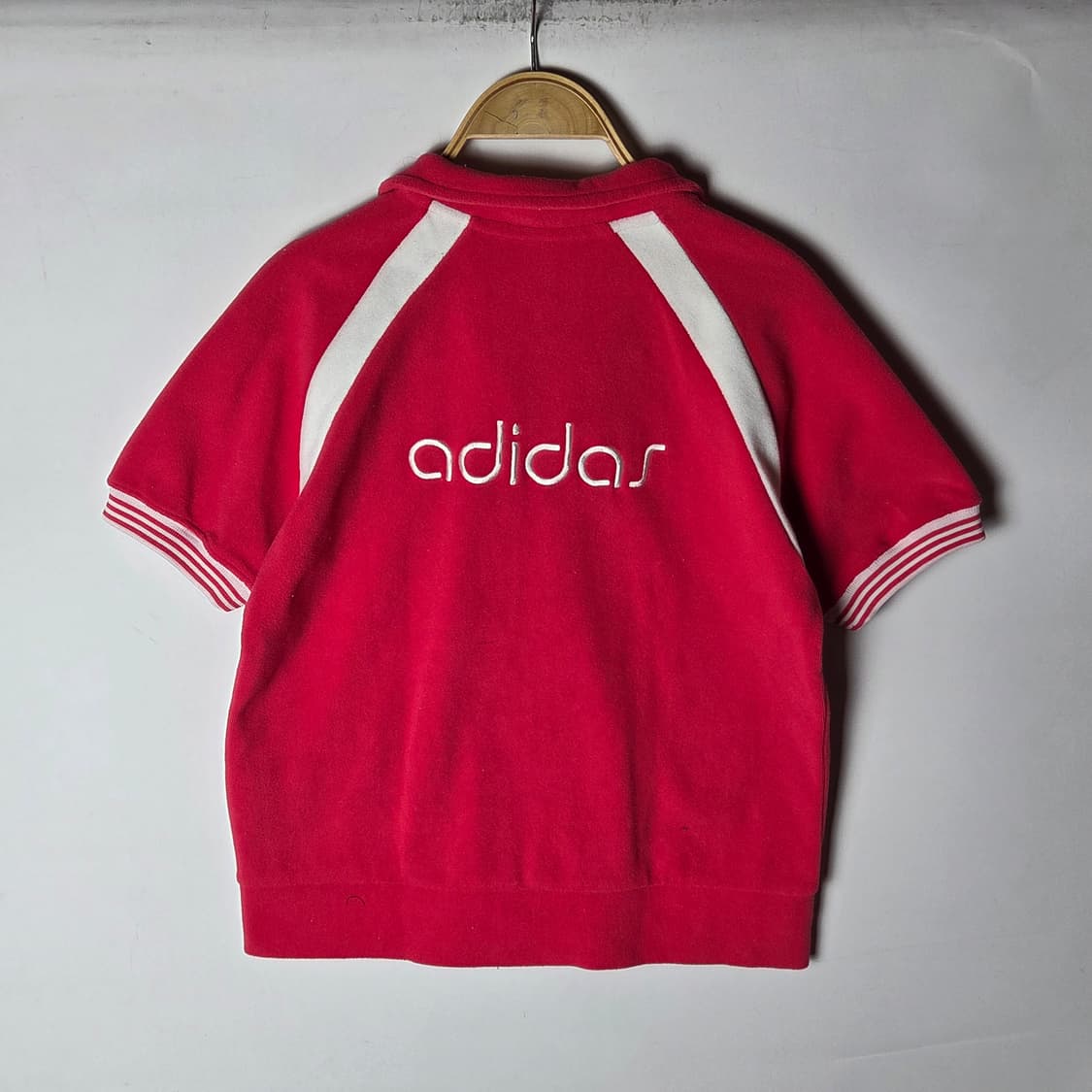 [Adidas] 아디다스 핑크 타월링 반팔 져지 상품이미지2