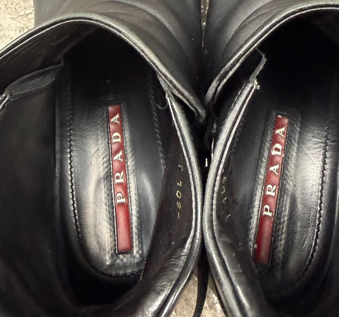 프라다 스포츠 버클 스크랩 고어 부츠 상품이미지7