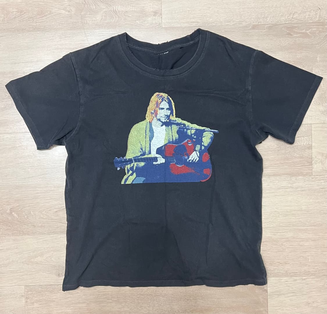 빈티지 너바나 커트 코베인 티셔츠 상품이미지2