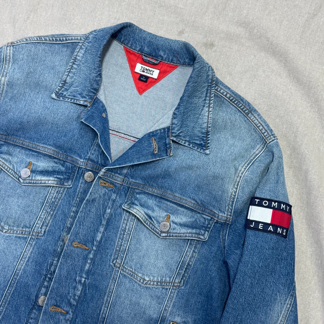 타미진스 사이드패치 데님자켓 M (100~) 상품이미지2