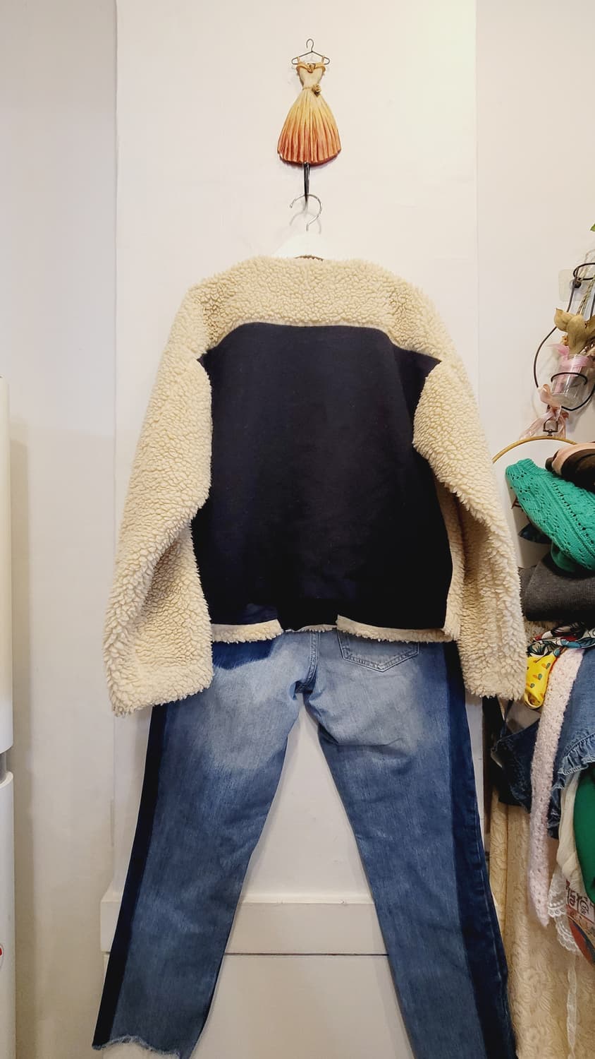 뉴욕 Yuneho 뽀글이 집업 라이더 상품이미지7