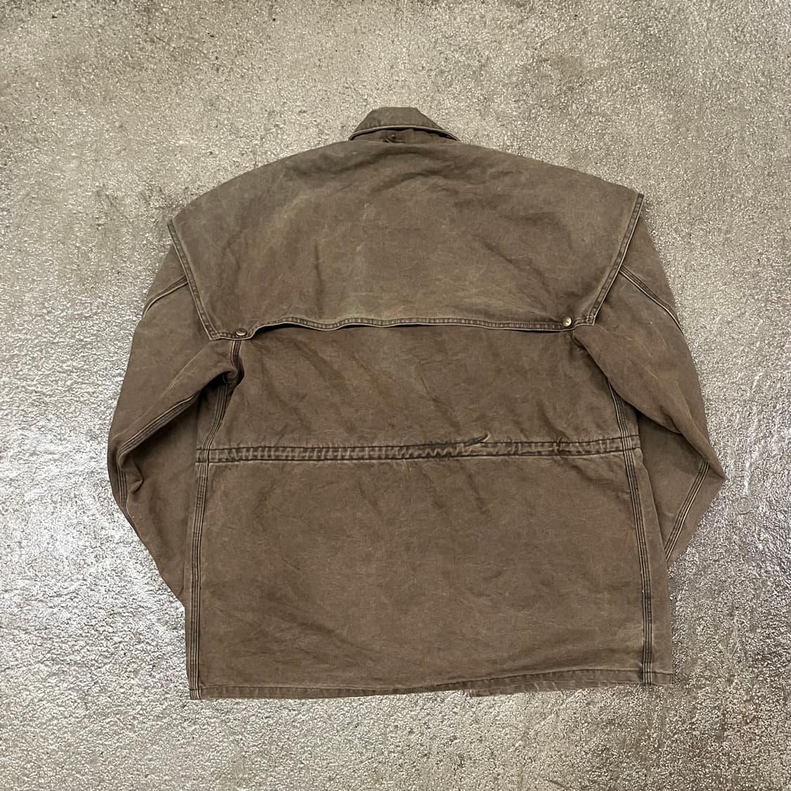 90s Carhartt 덕 케이프 코트 (110) 상품이미지6