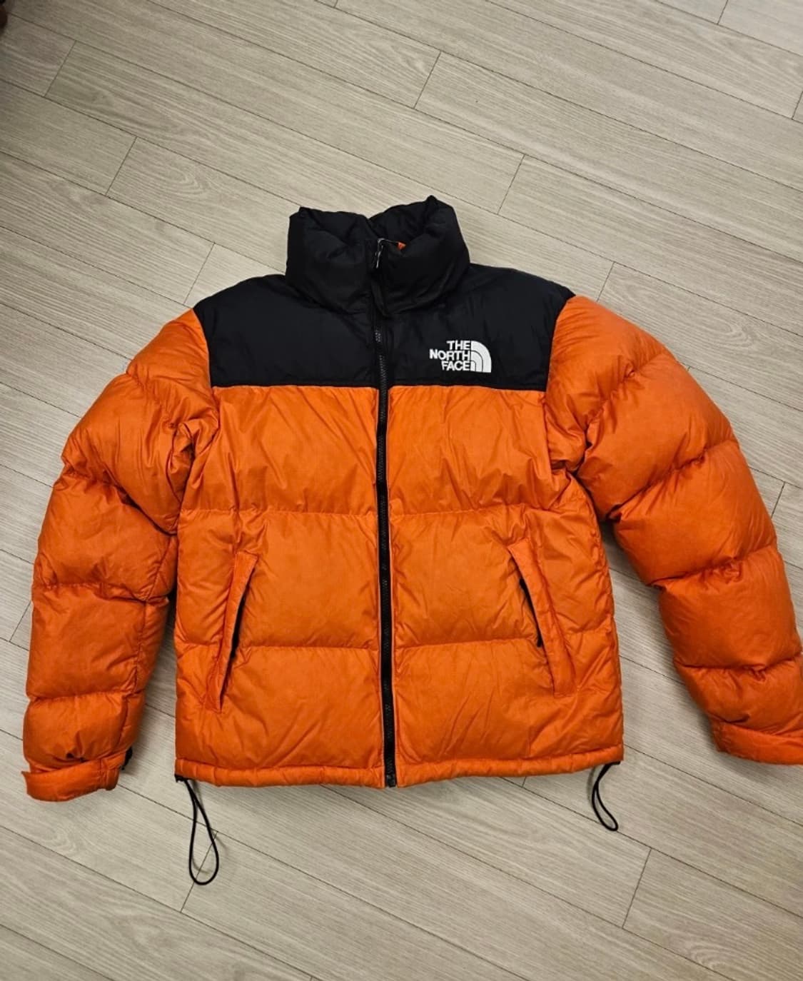 1996 노스페이스 눕시 오렌지 패딩 M 상품이미지1