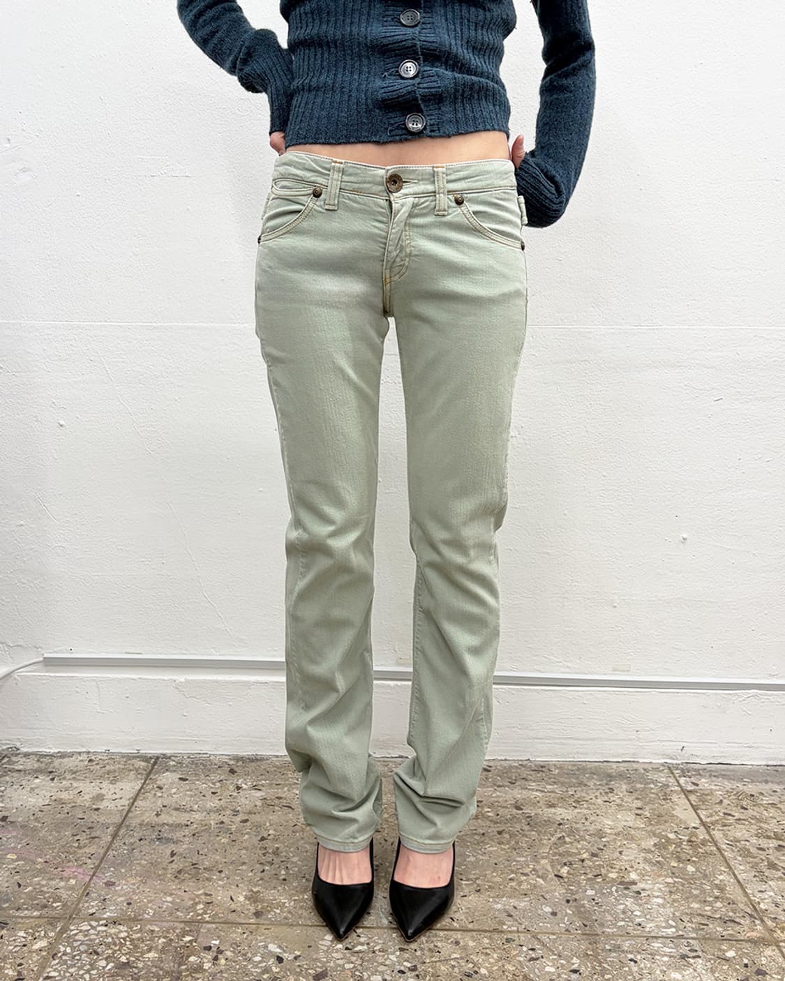 엠포리오 아르마니 어드저스터블 데님 팬츠 상품이미지1