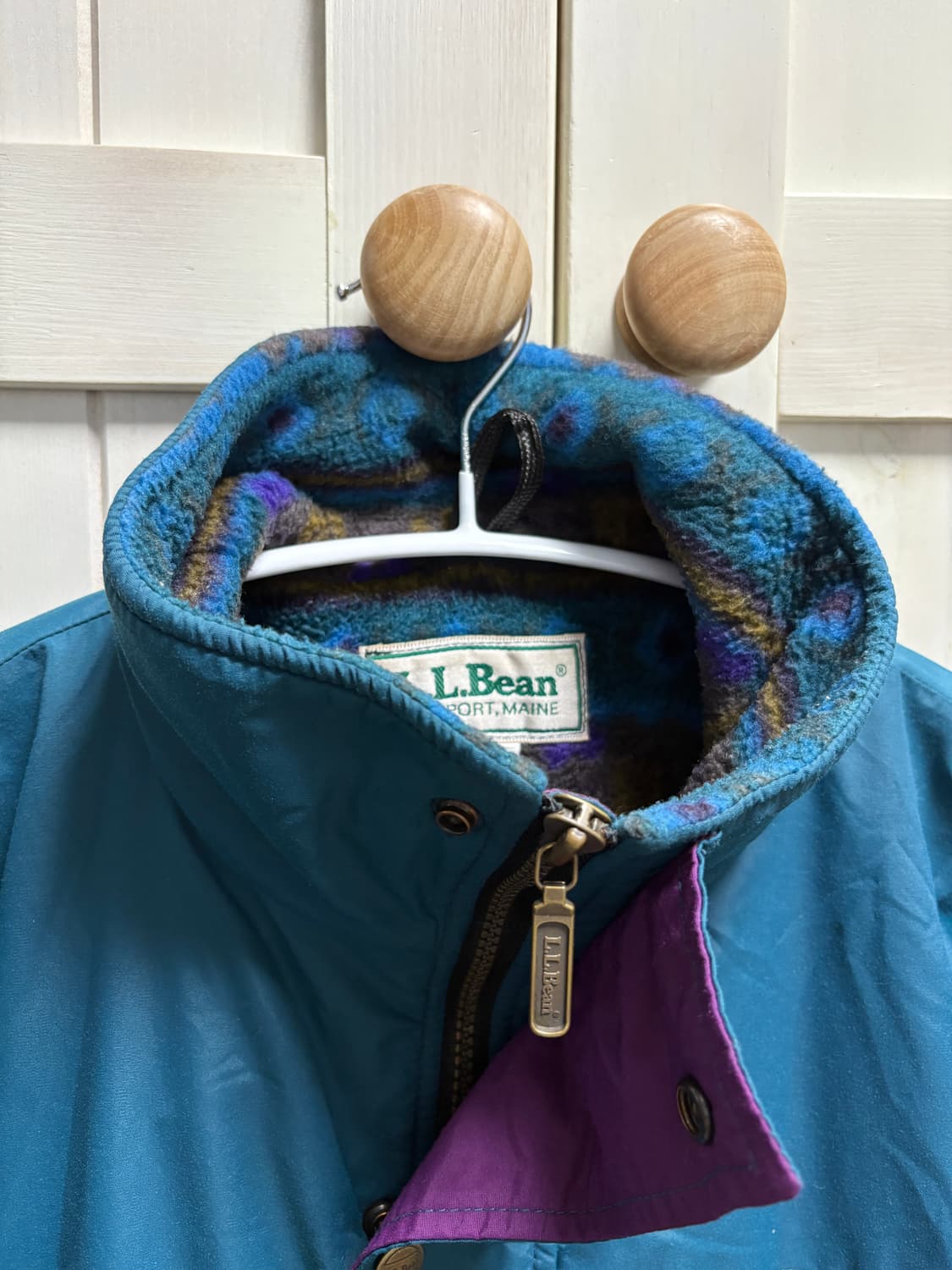 90s 90년대 usa 미제 엘엘빈 llbean 플리스 자켓 m정도 상품이미지6