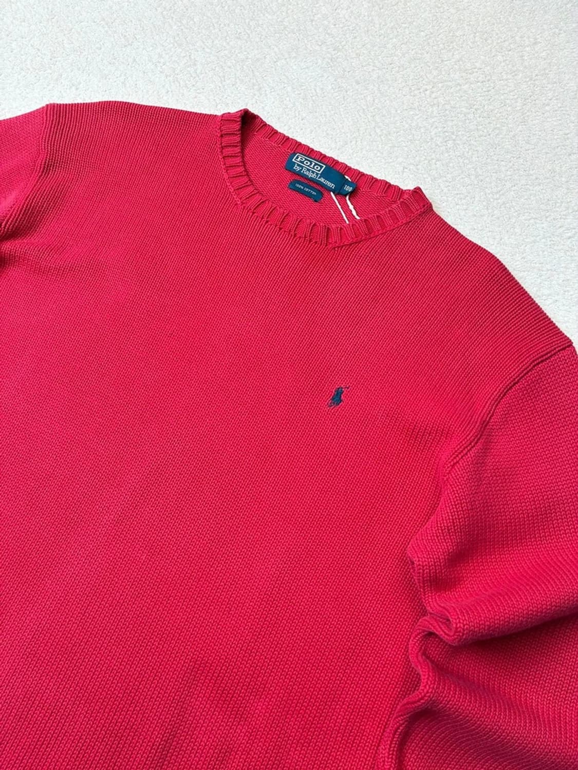 폴로 랄프로렌 90's 헤비 코튼 니트 PN6205 상품이미지2