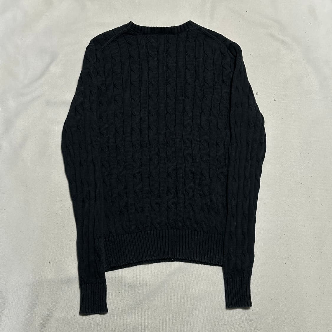 M 폴로랄프로렌 꽈베기 블랙 니트 상품이미지3