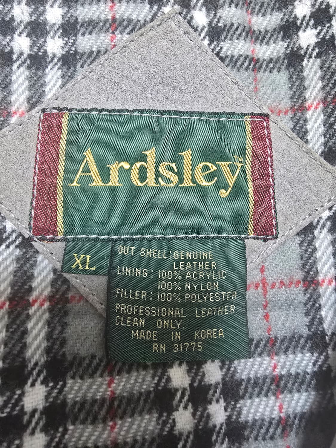 빈티지 스웨이드 가죽 자켓 XL 상품이미지2