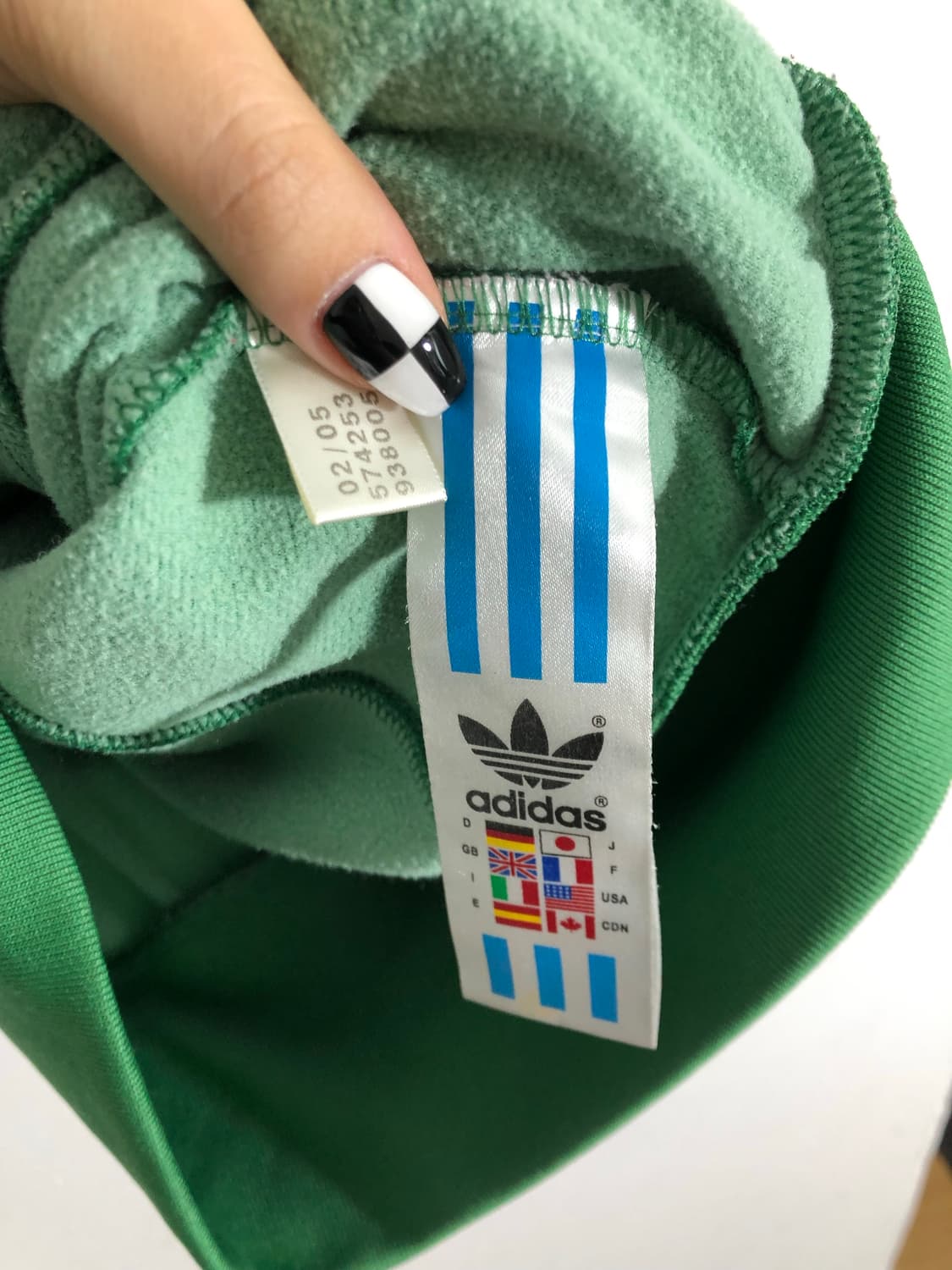 아디다스 그린 옐로 슈퍼스타 져지 100  상품이미지9