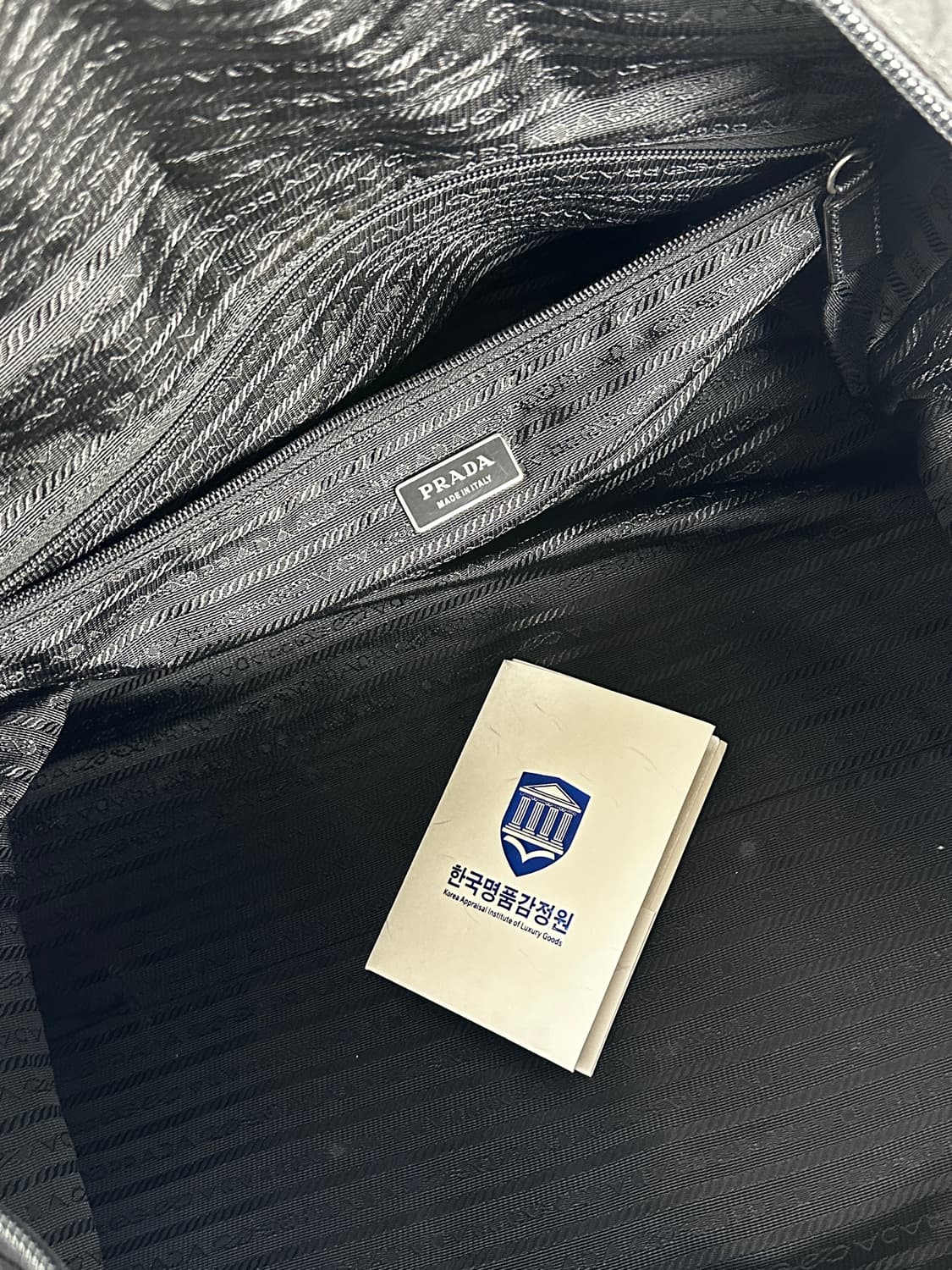 프라다 나일론 더플 백 /골프백 / 보스턴백 /보스톤백 (블랙)  프라다 상품이미지8