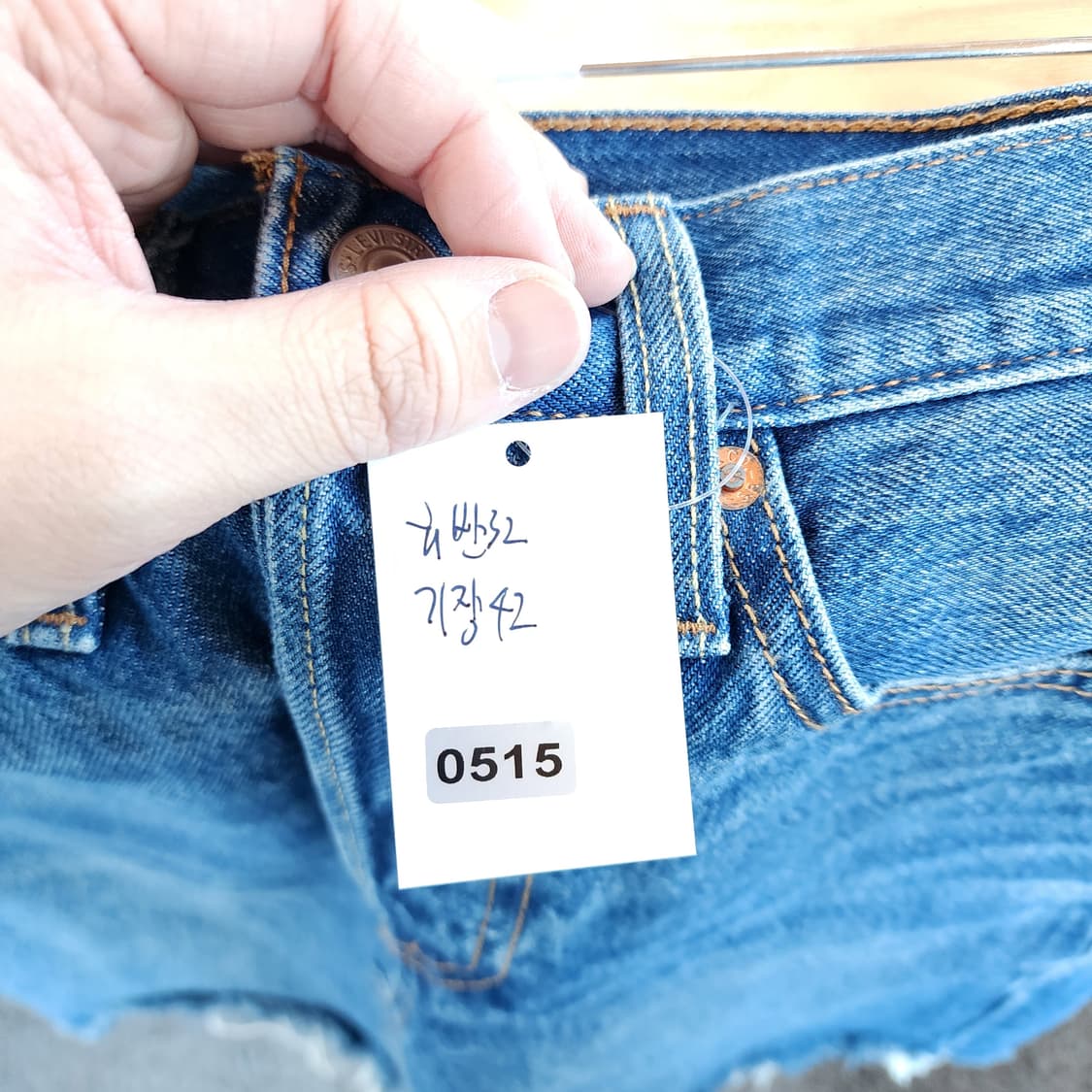 리바이스 데님 미니스커트 청치마 상품이미지10