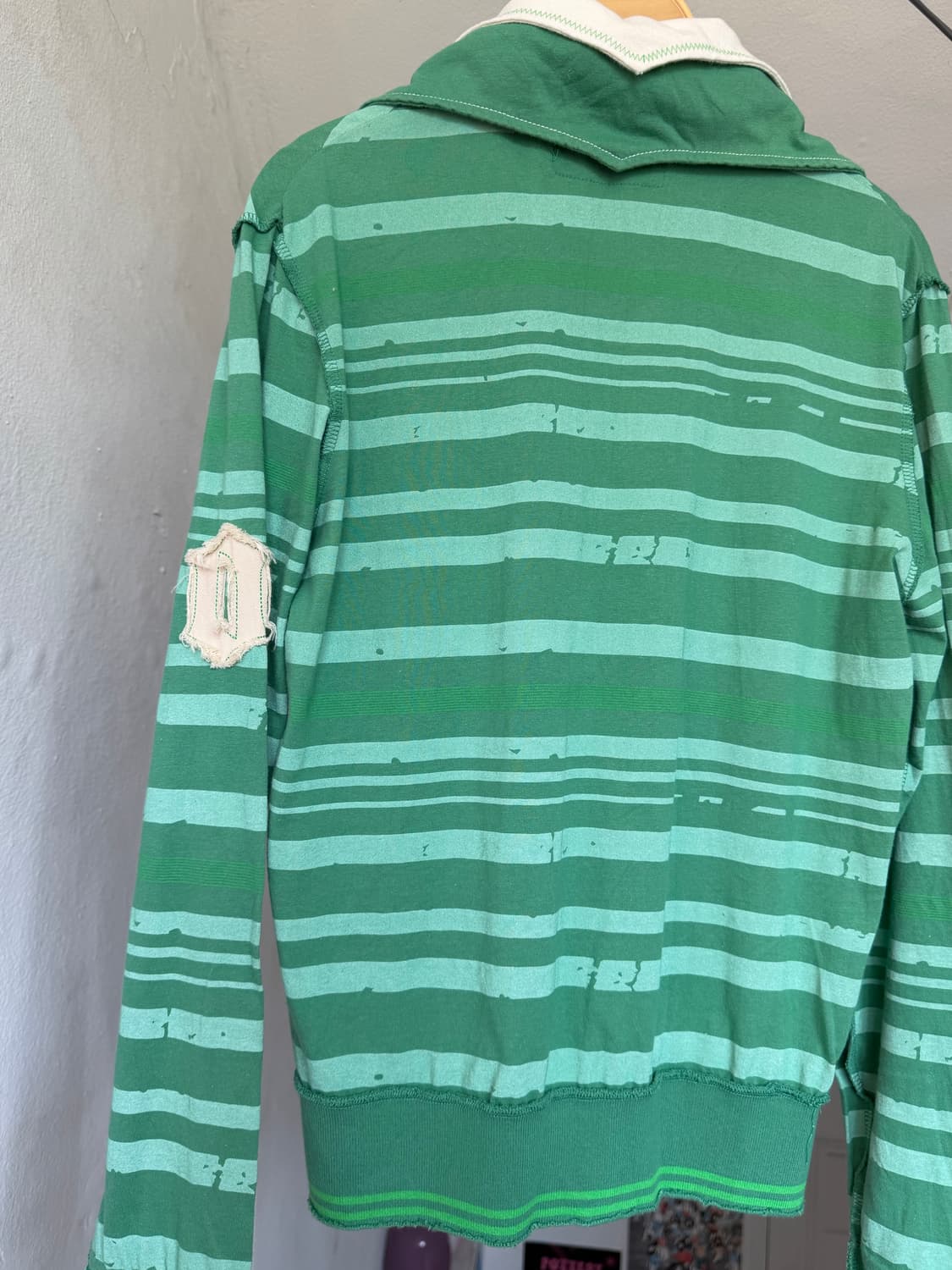 레이어드 카라 크롭 섹시 피케티 상품이미지6