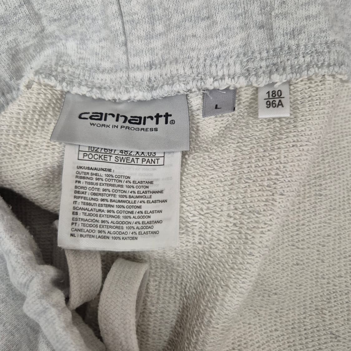 칼하트 포켓 조거 팬츠 L 상품이미지6