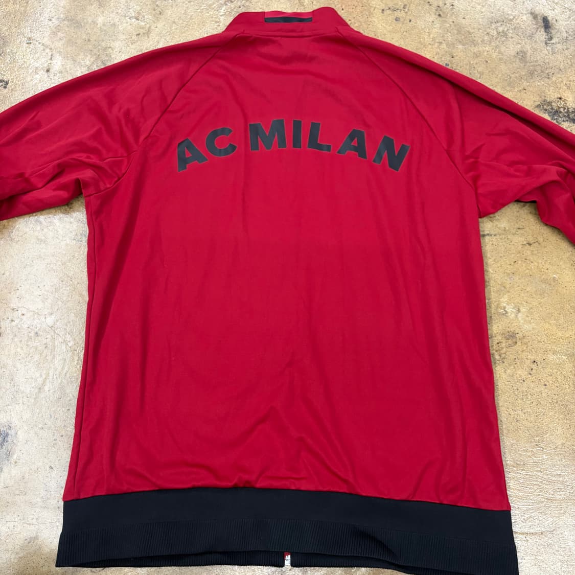 [정품/XL] 아디다스 AC밀란 트랙탑 져지 레드 b18 상품이미지4