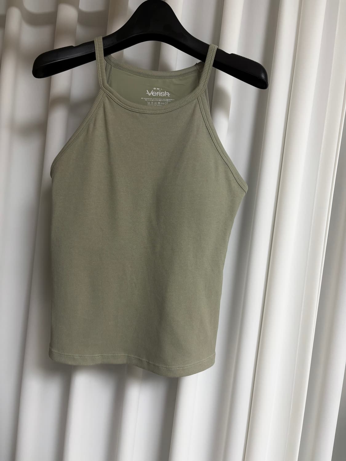 베리쉬 코튼 브라탑 홀터 상품이미지1