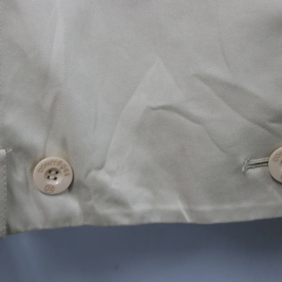 꾸레쥬 오네갸루 숏 트렌치코트  61352 상품이미지6