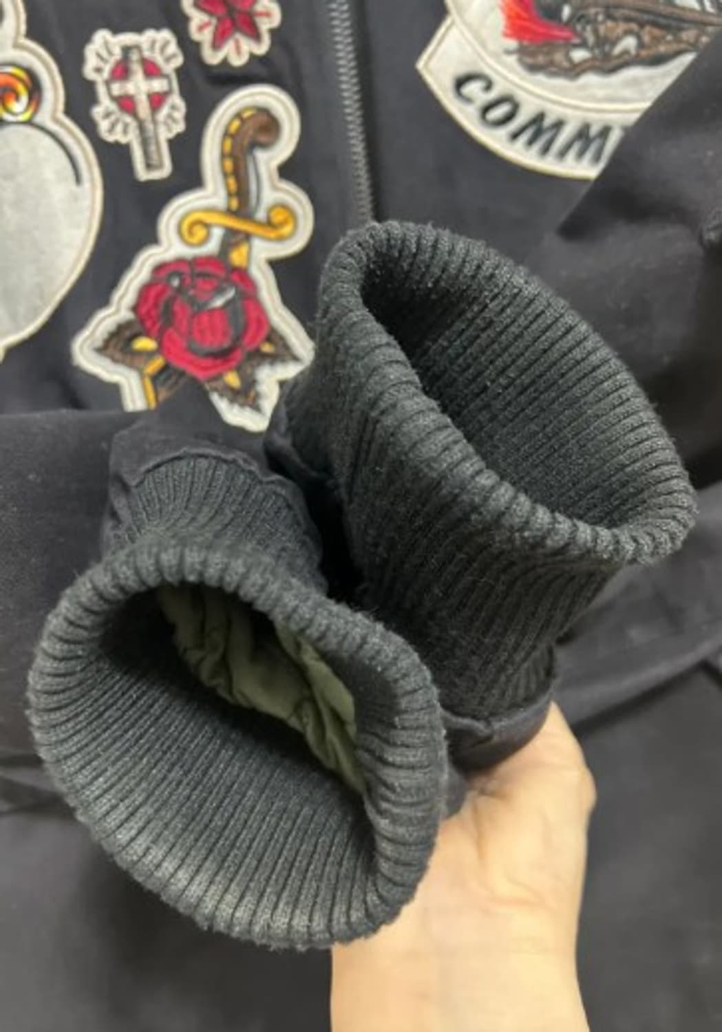 더매드니스 남성 항공패딩누빔점퍼 M 상품이미지4