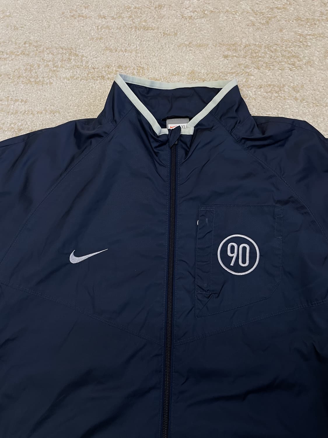 [XL] 00s 나이키 토탈90 바람막이 윈드브레이커 웜업 자켓 상품이미지2