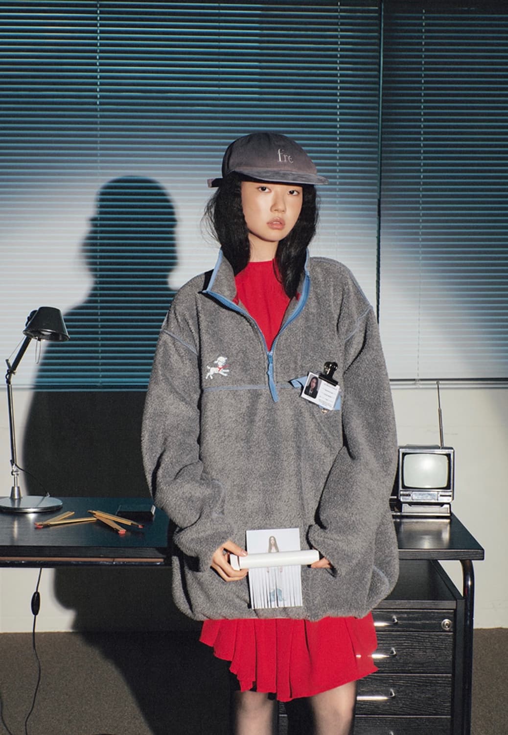 Freckle 프레클 쉽 니들포인트 플리스 탑 상품이미지1