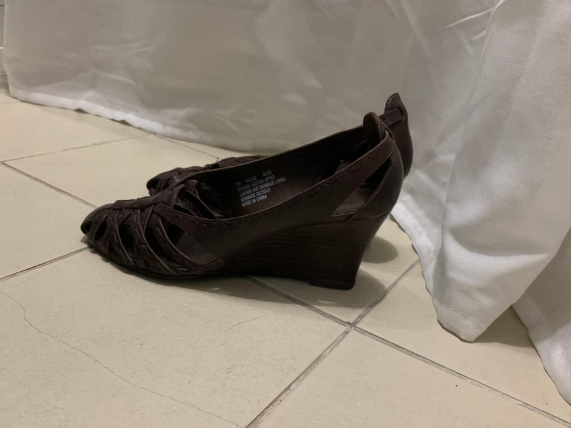 Timberland leather wedge heel 상품이미지7