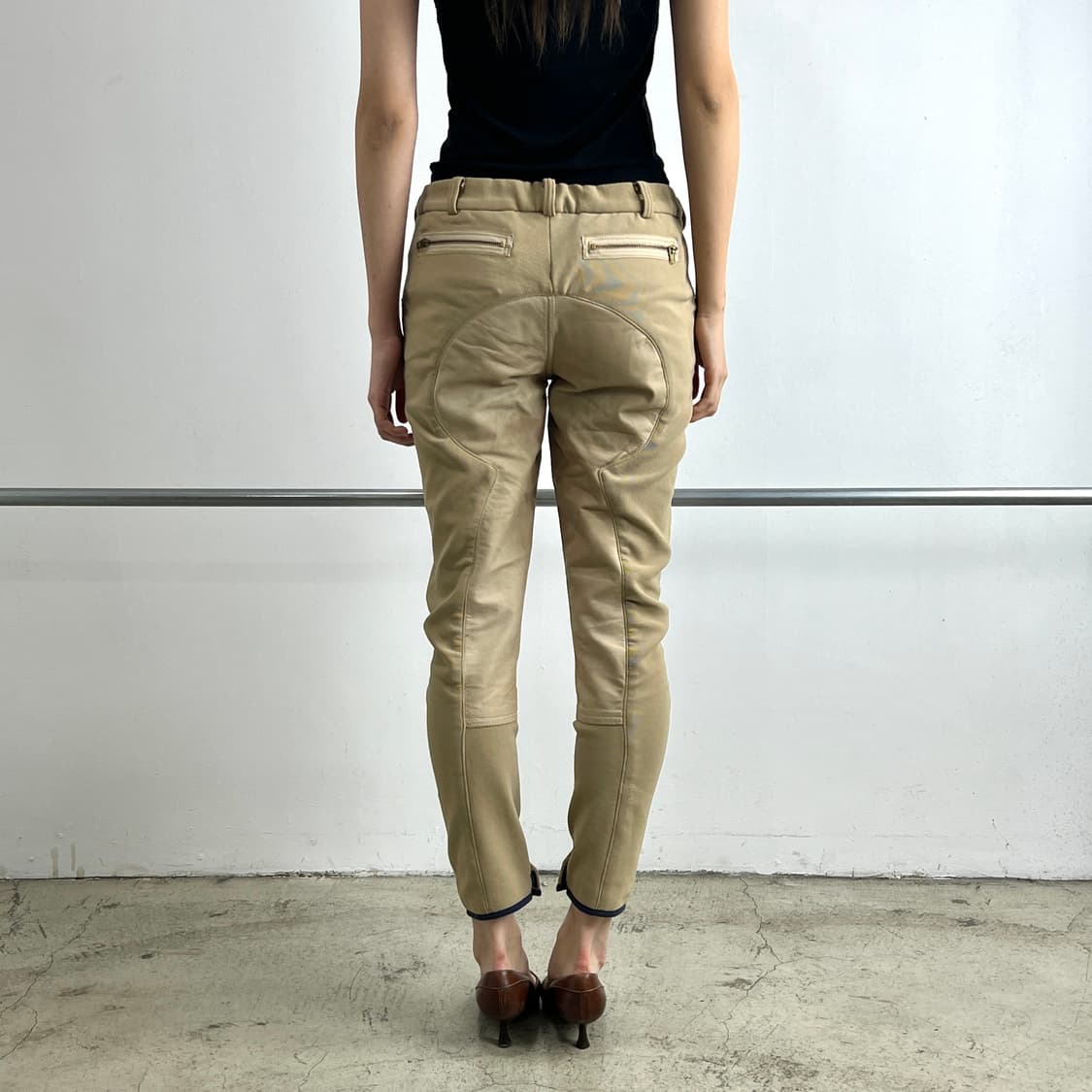 언더커버 10AW 레더 스위칭 팬츠 상품이미지2